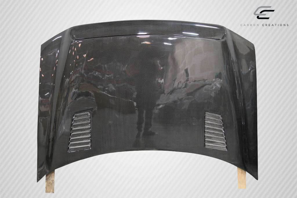 2004-2008 Ford F-150 Super Snake Look Hood - Carbon Fiber