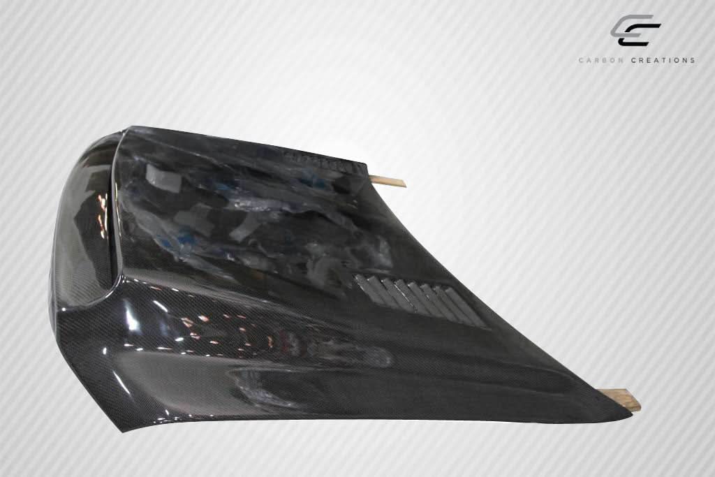 2004-2008 Ford F-150 Super Snake Look Hood - Carbon Fiber