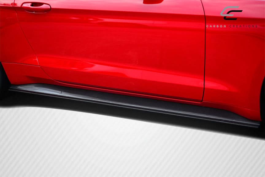 2015-2023 Ford Mustang GT Concept Style Side Skirt Rocker Panels