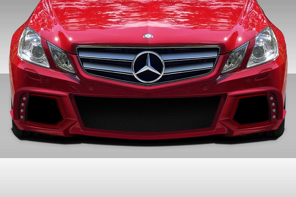 2010-2013 Mercedes E Class Eros Version 3 Style Front Bumper - FRP