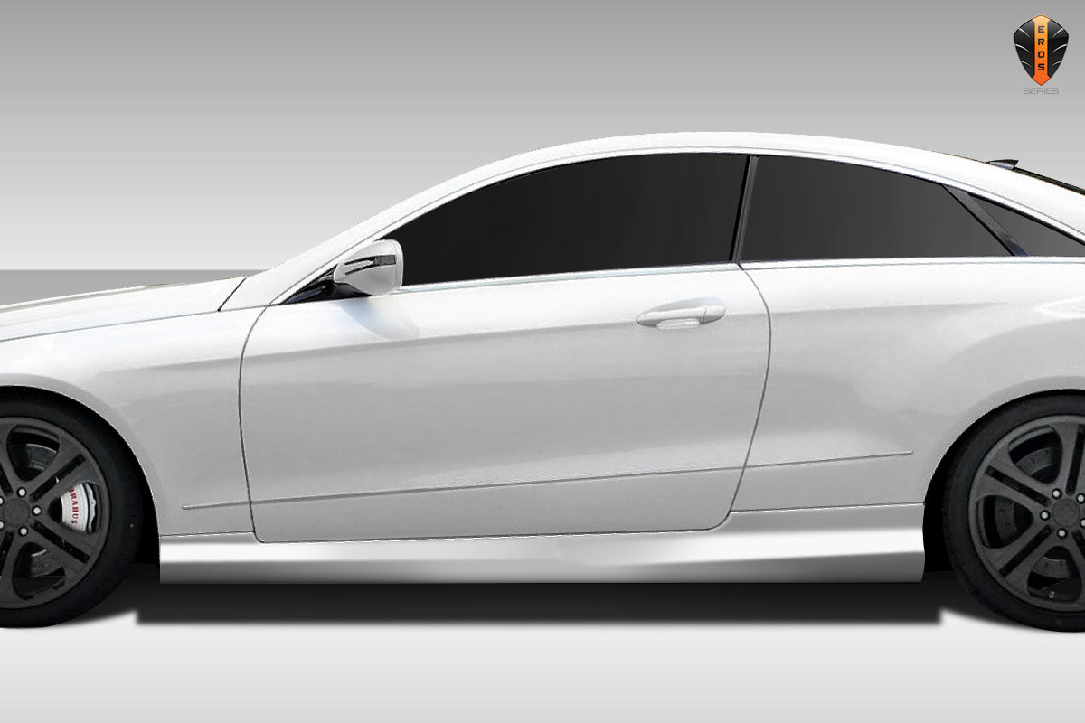 2010-2016 Mercedes E Class C207 2DR A207 Convertible Eros Version 3 Side Skirt Rocker Panels - 2 Piece