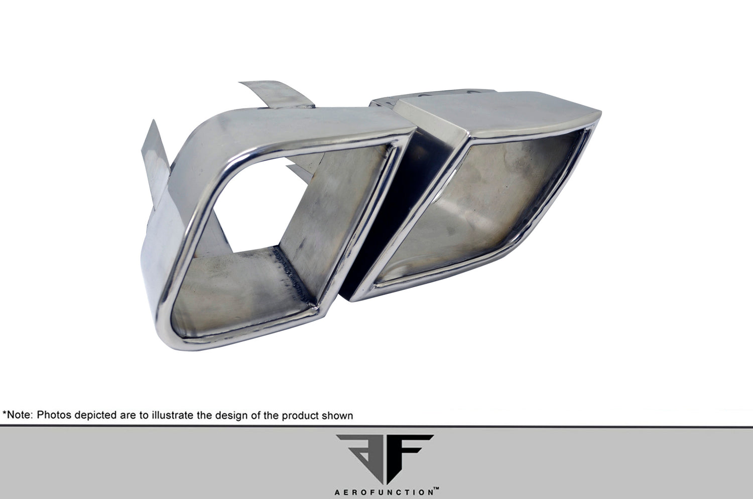 2011-2014 Porsche Cayenne AF-4 Exhaust Tips - 4 Piece (S)