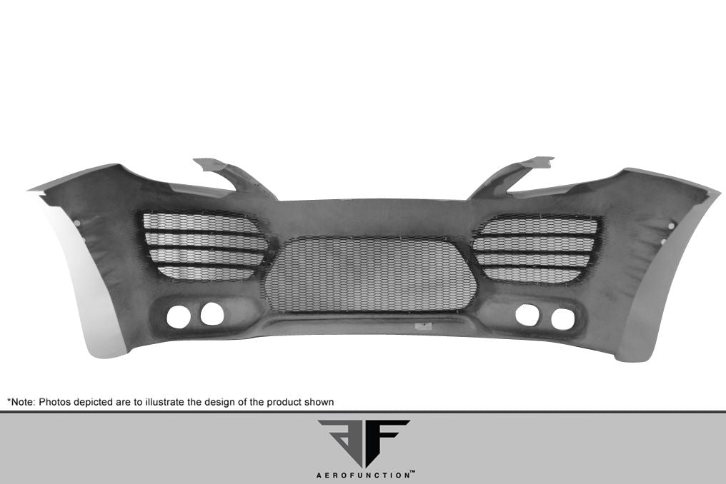 2008-2015 Lexus LX570 AF-1 Wide Body Front Bumper Cover ( GFK ) - 1 Piece (S)