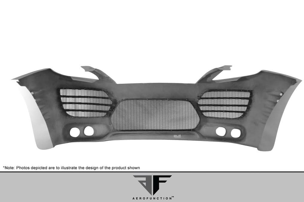 2008-2015 Lexus LX570 AF-1 Style Wide Body Front Bumper Cover - FRP