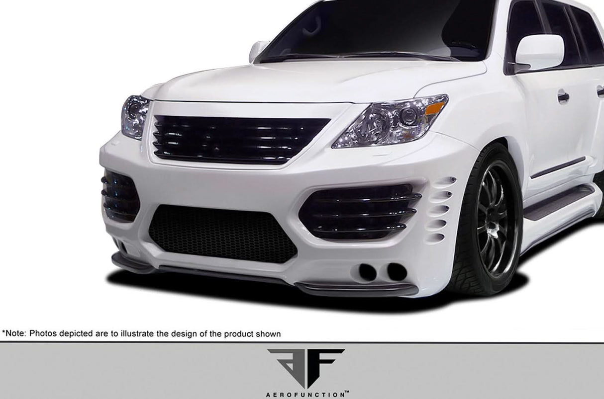 2008-2015 Lexus LX570 AF-1 Style Wide Body Front Bumper Cover - FRP