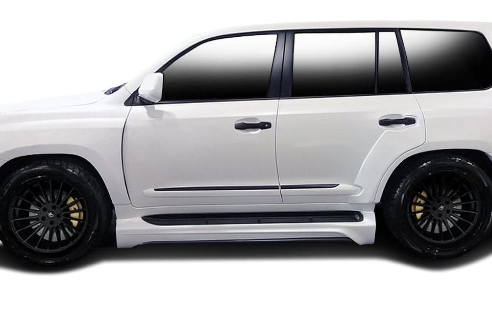 2008-2015 Lexus LX570 AF-1 Style Wide Body Side Skirt Rocker Panels - FRP