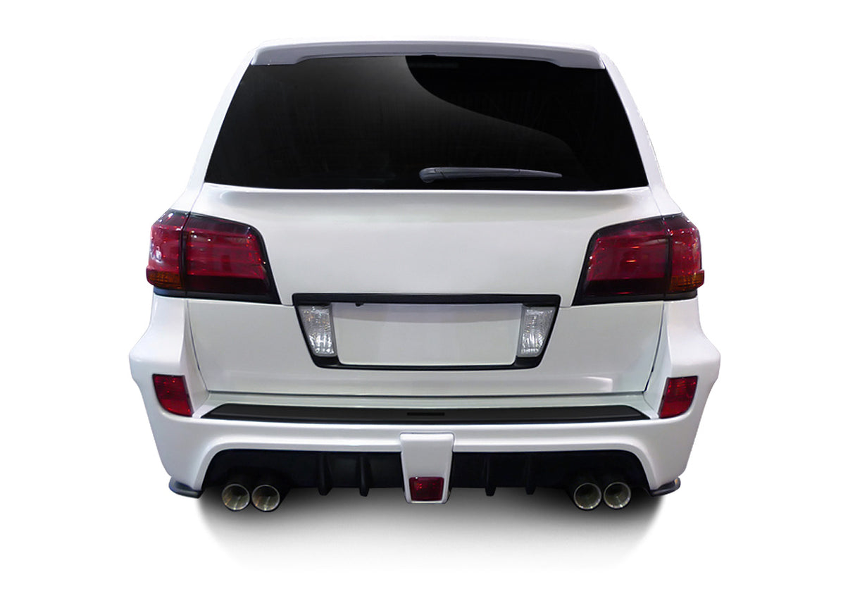 2008-2015 Lexus LX570 AF-1 Style Wide Body Rear Bumper Cover - FRP