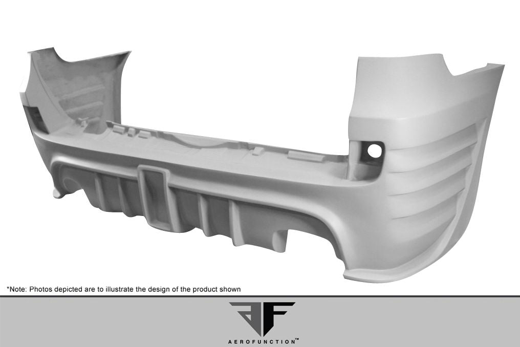 2008-2015 Lexus LX570 AF-1 Style Wide Body Rear Bumper Cover - FRP