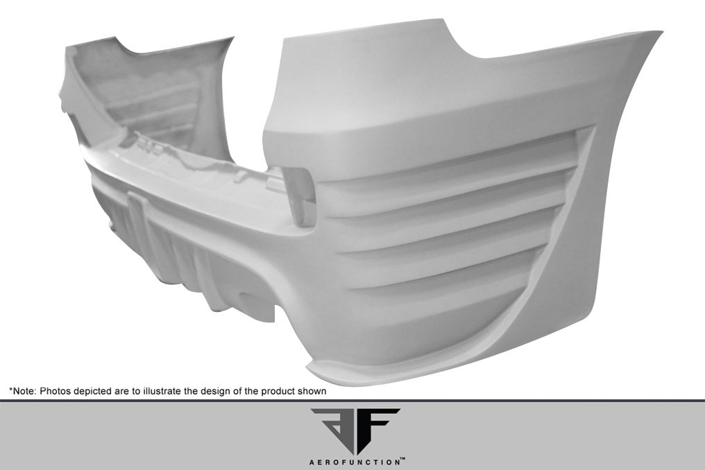 2008-2015 Lexus LX570 AF-1 Style Wide Body Rear Bumper Cover - FRP