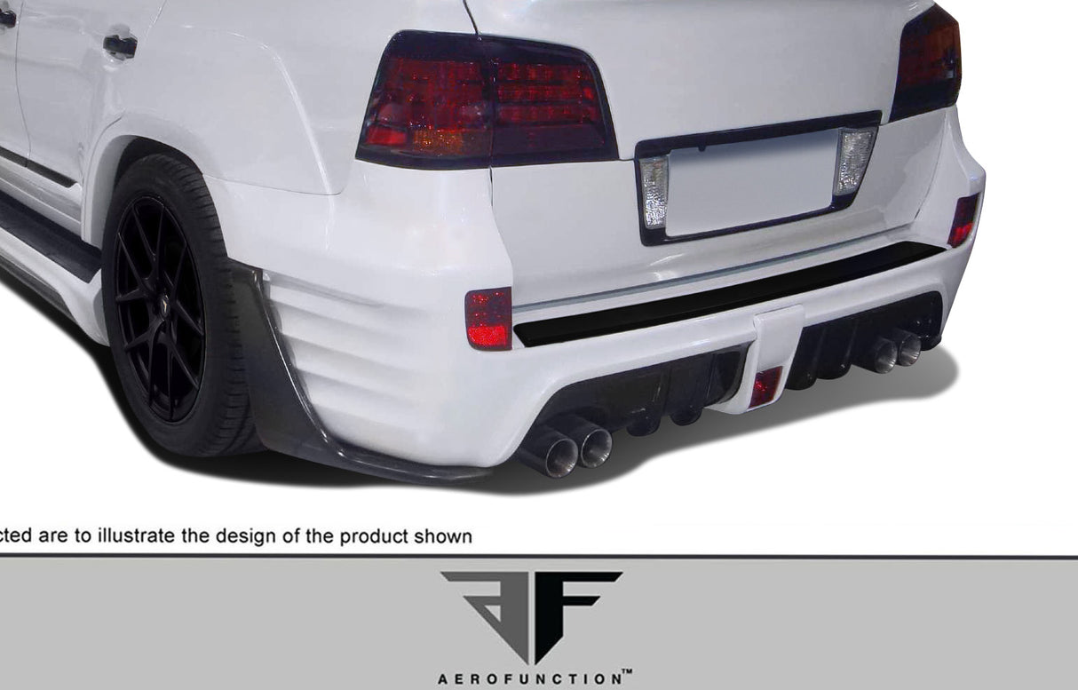2008-2015 Lexus LX570 AF-1 Style Wide Body Rear Bumper Cover - FRP