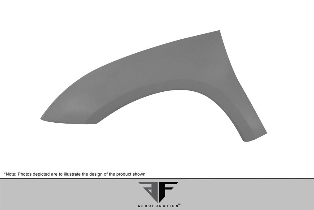 2008-2015 Lexus LX570 AF-1 Wide Body Front Fenders ( GFK ) - 2 Piece (S)