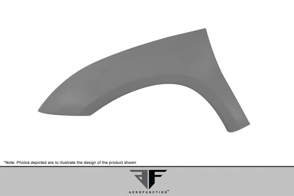 2008-2015 Lexus LX570 AF-1 Style Wide Body Front Fenders - FRP