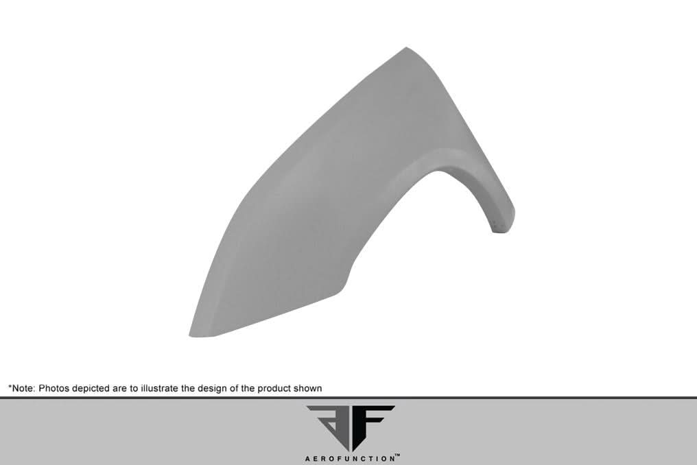 2008-2015 Lexus LX570 AF-1 Style Wide Body Front Fenders - FRP