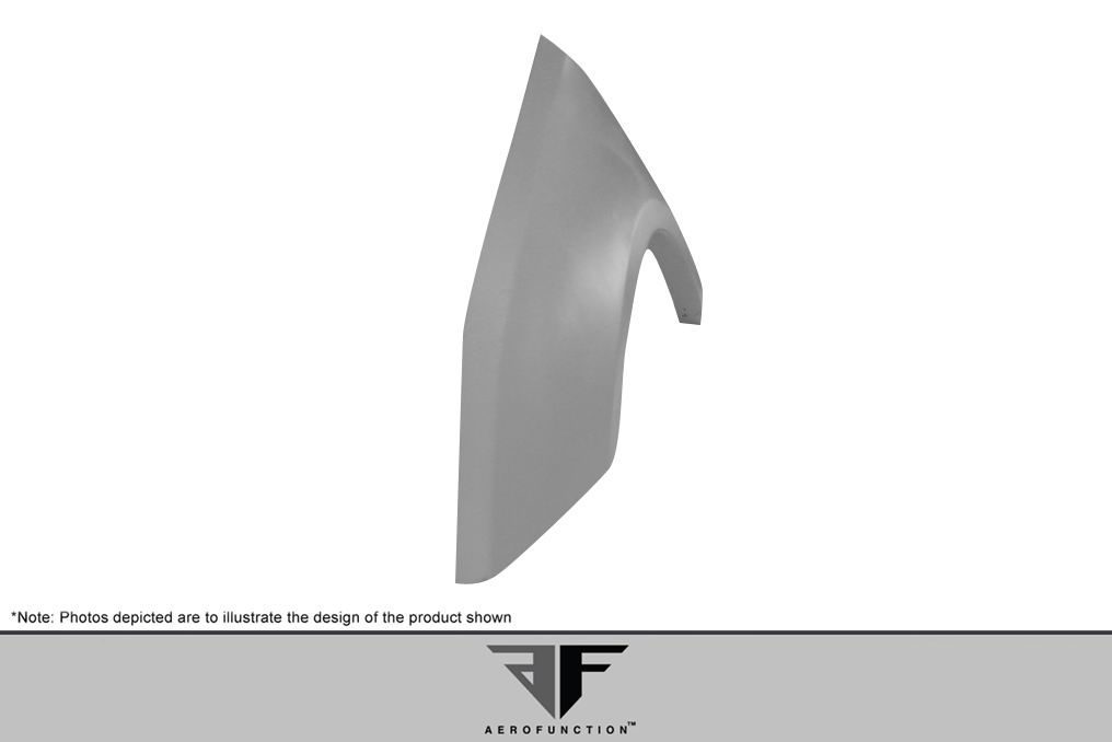 2008-2015 Lexus LX570 AF-1 Wide Body Front Fenders ( GFK ) - 2 Piece (S)