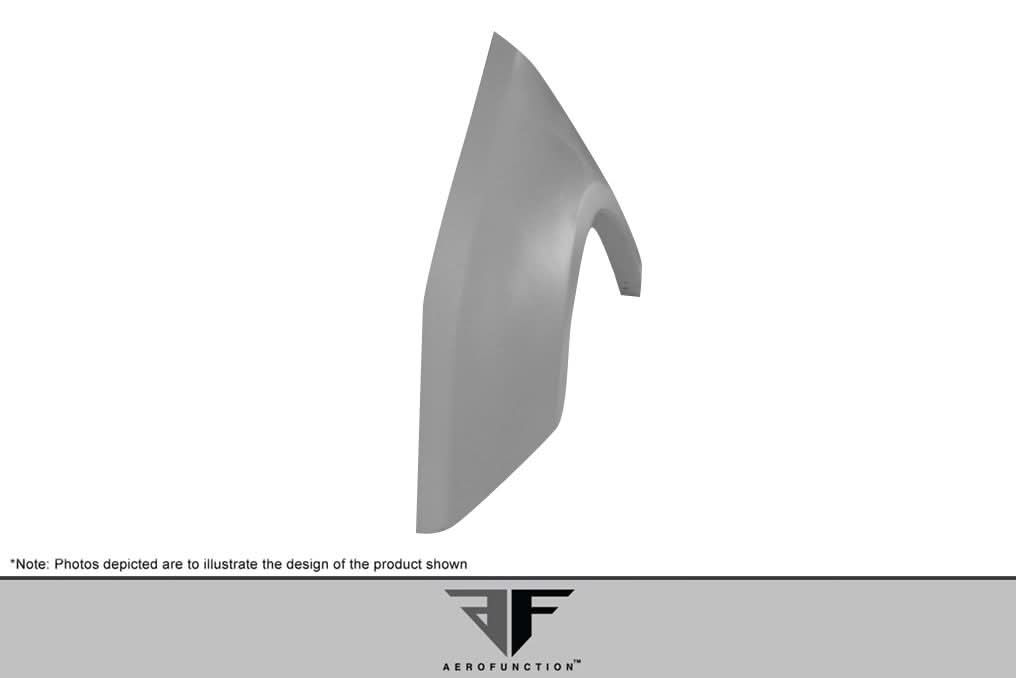 2008-2015 Lexus LX570 AF-1 Style Wide Body Front Fenders - FRP