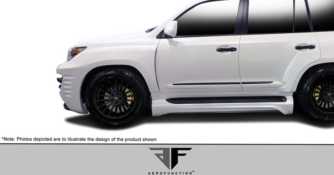 2008-2015 Lexus LX570 AF-1 Style Wide Body Front Fenders - FRP