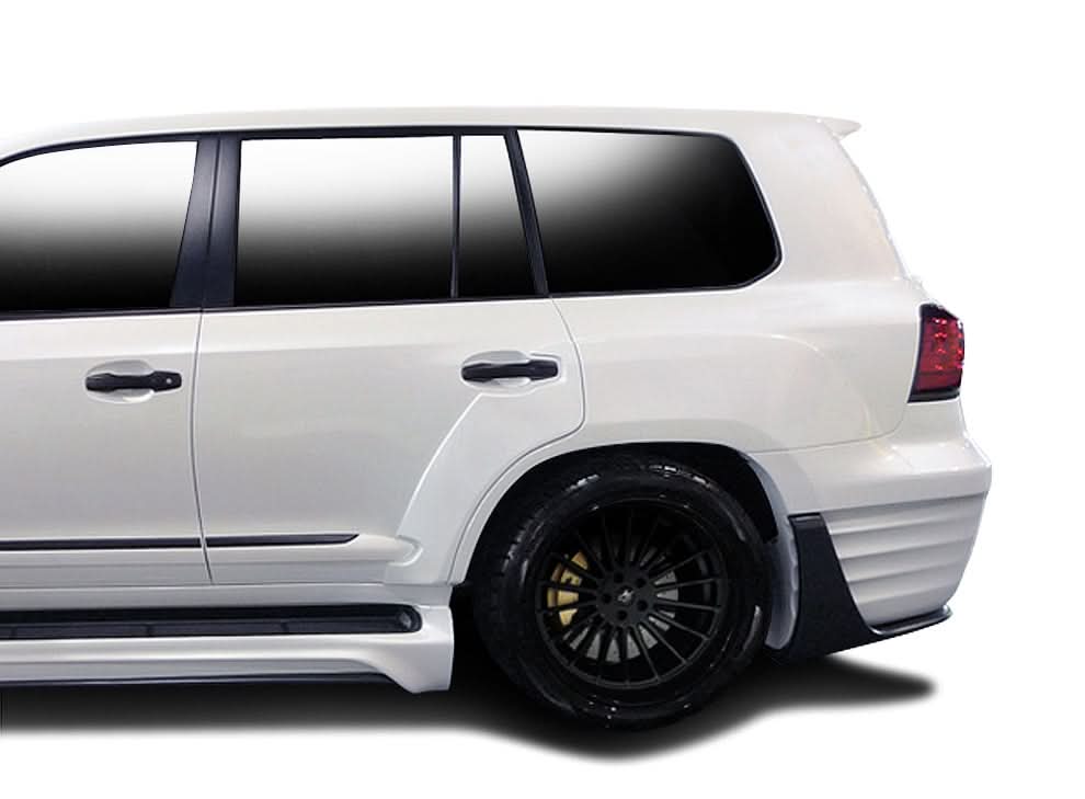 2008-2015 Lexus LX570 AF-1 Style Wide Body Rear Fender Flares - FRP