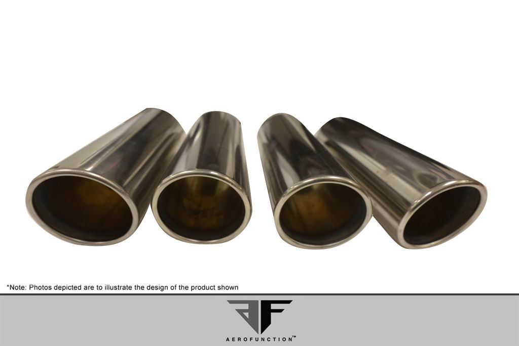 2008-2015 Lexus LX570 AF-1 Exhaust Tips - 4 Piece (S)