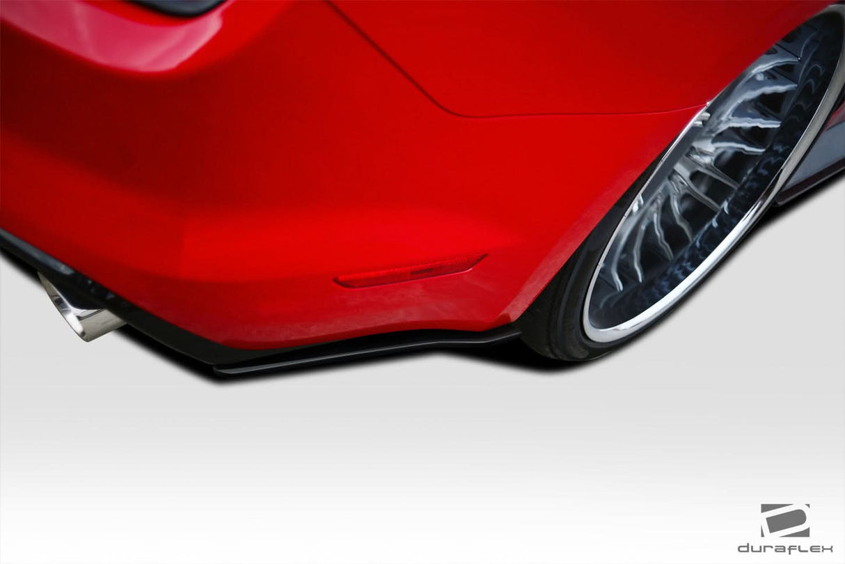 2015-2017 Ford Mustang GT Concept Style Rear Add Ons Spat Extensions - FRP