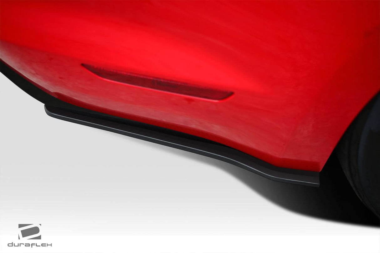 2015-2017 Ford Mustang GT Concept Style Rear Add Ons Spat Extensions - FRP