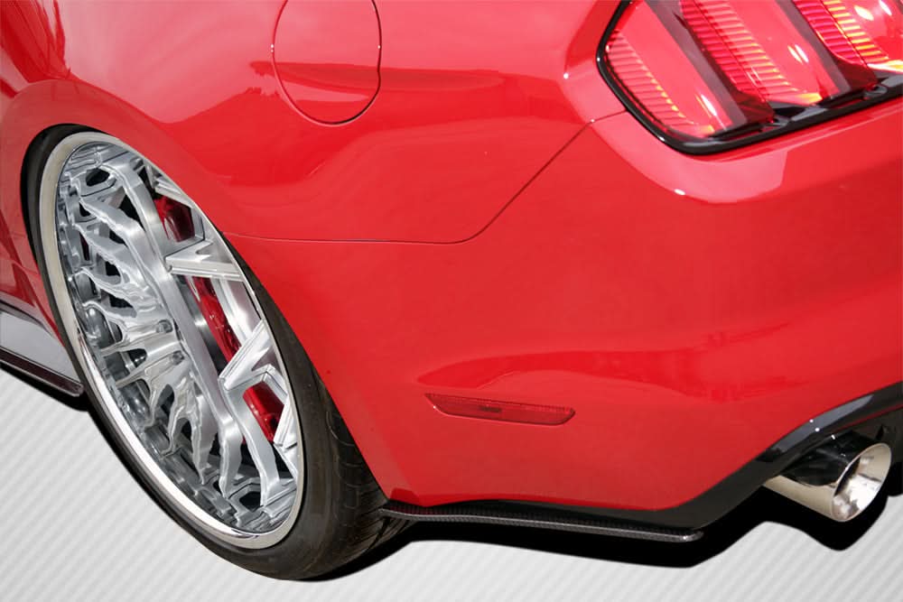 2015-2017 Ford Mustang GT Concept Style Rear Add Ons Spat Extensions
