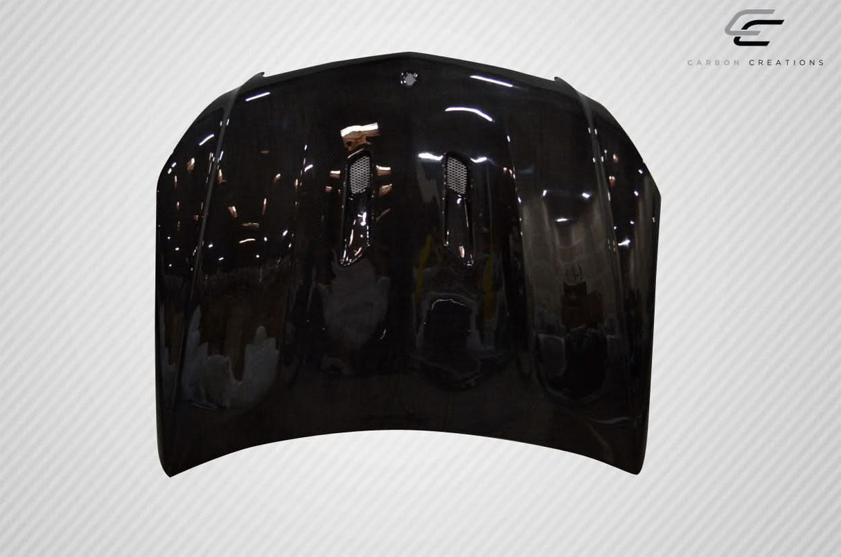 2012-2014 Mercedes C Class Black Series Look Hood - Carbon Fiber