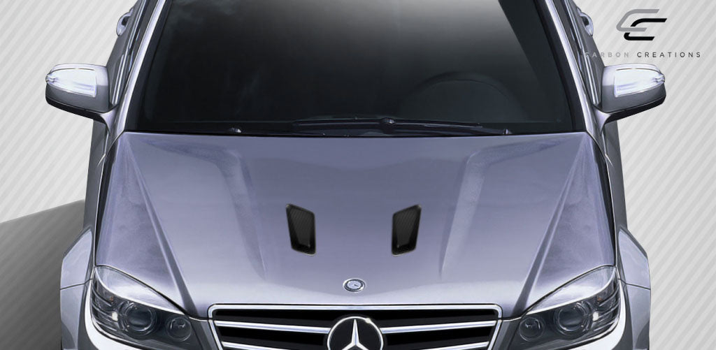 2008-2011 Mercedes C63 W204 Carbon Creations Black Series Look Hood - 1 Piece