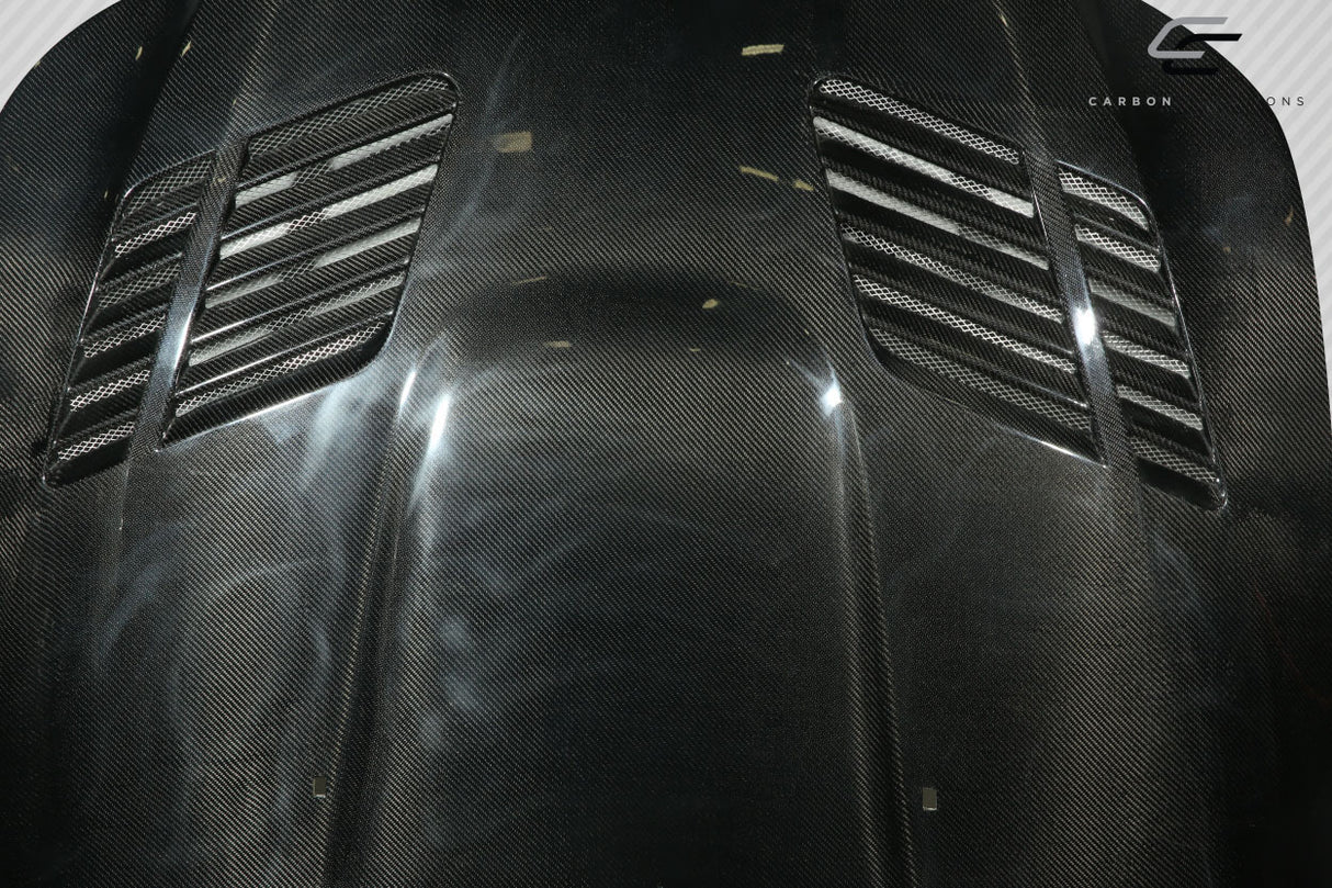 2004-2010 BMW 5 Series E60 4DR Carbon Creations GTR Look Hood - 1 Piece