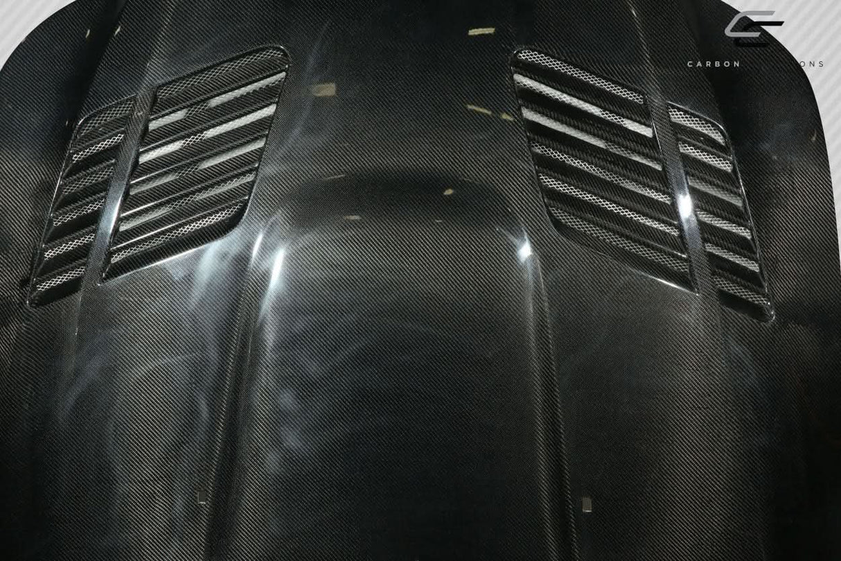 2004-2010 BMW 5 Series E60 GTR Look Hood - Carbon Fiber