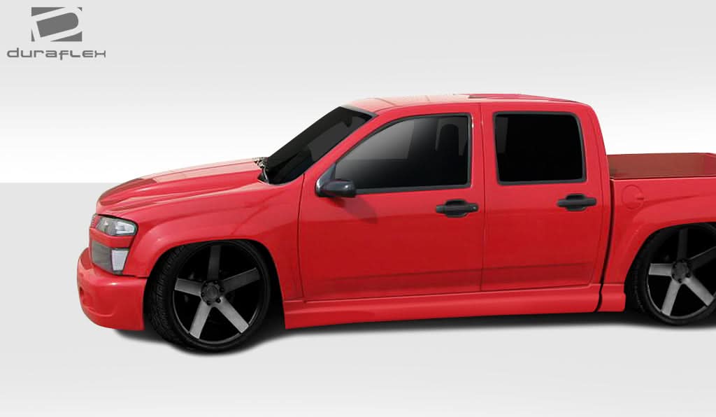2004-2009 Chevrolet Colorado / GMC Canyon BT-1 Style Side Skirt Rocker Panels - FRP