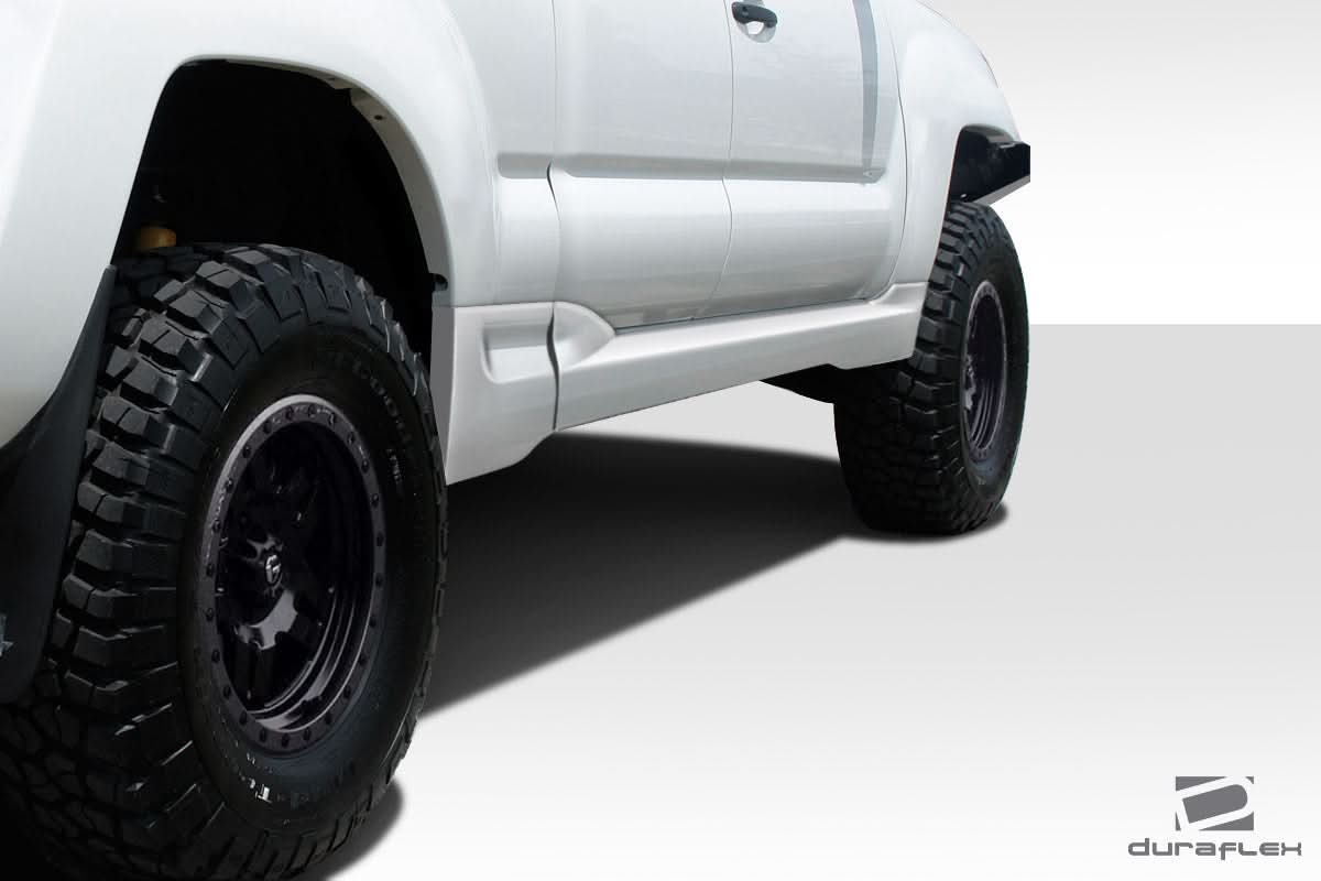 2005-2010 Toyota Tacoma Extended Cab BT-1 Style Side Skirt Rocker Panels - FRP