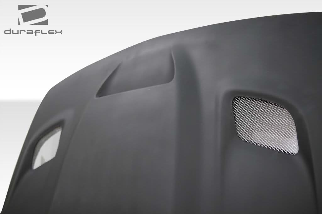 2008-2023 Dodge Challenger Hellcat Look Hood - 1 Piece - FRP