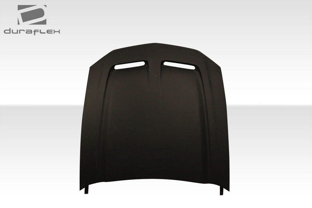2010-2012 Ford Mustang CVX Version 4 Style Hood - 1 Piece - FRP
