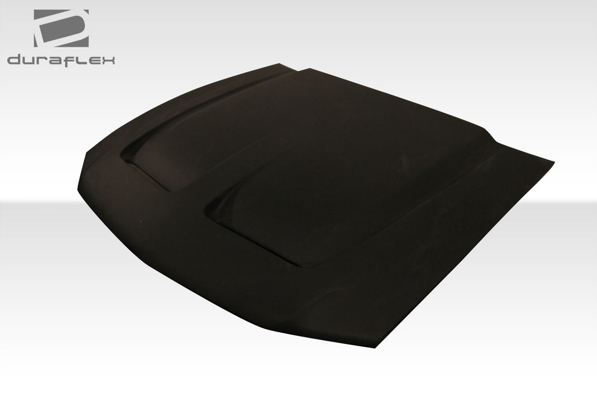 2010-2012 Ford Mustang CVX Version 4 Style Hood - 1 Piece - FRP