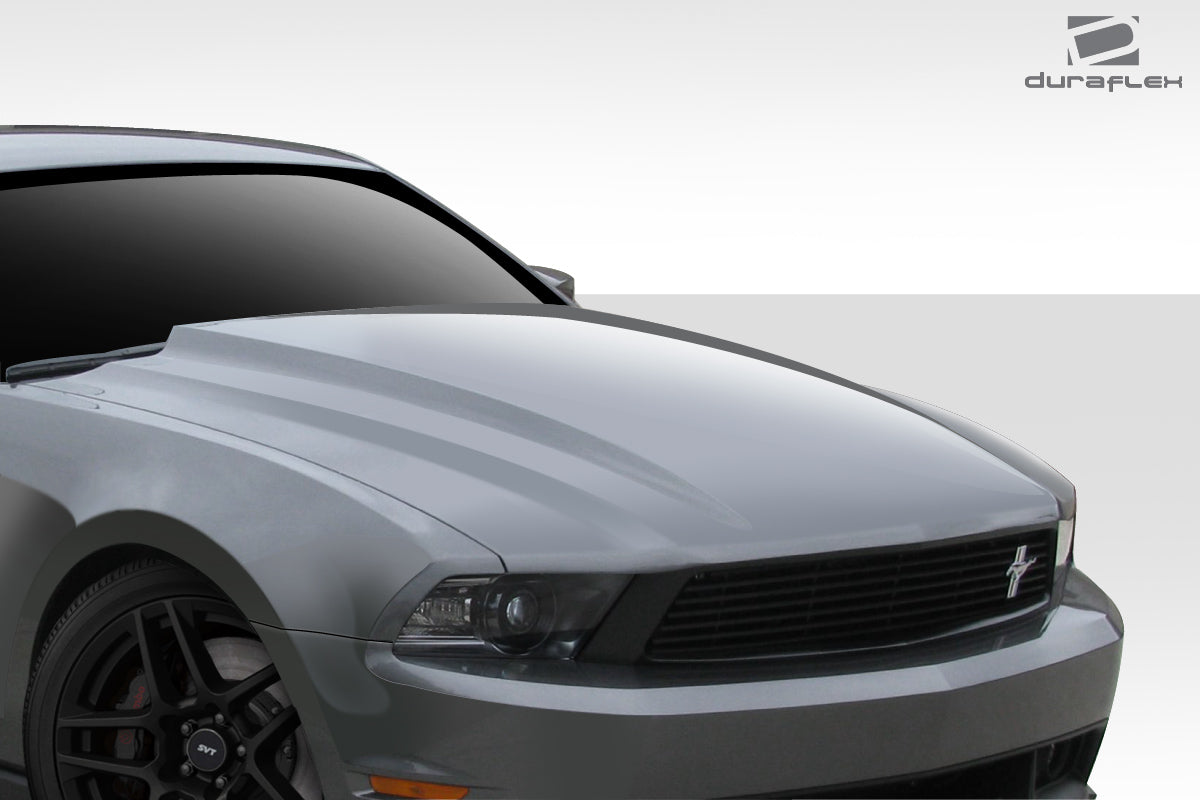 2010-2012 Ford Mustang Duraflex Cobra R Hood - 1 Piece