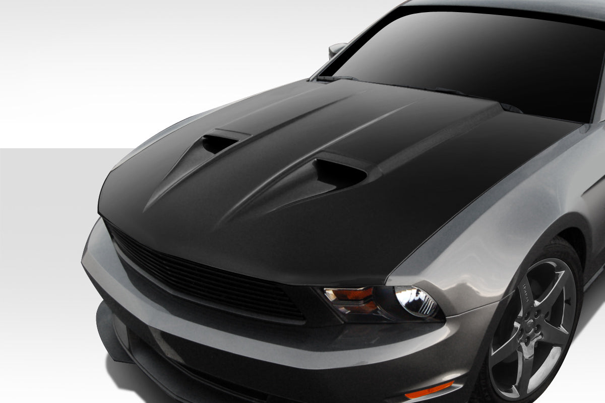 2010-2012 Ford Mustang CVX Version 5 Style Hood - FRP
