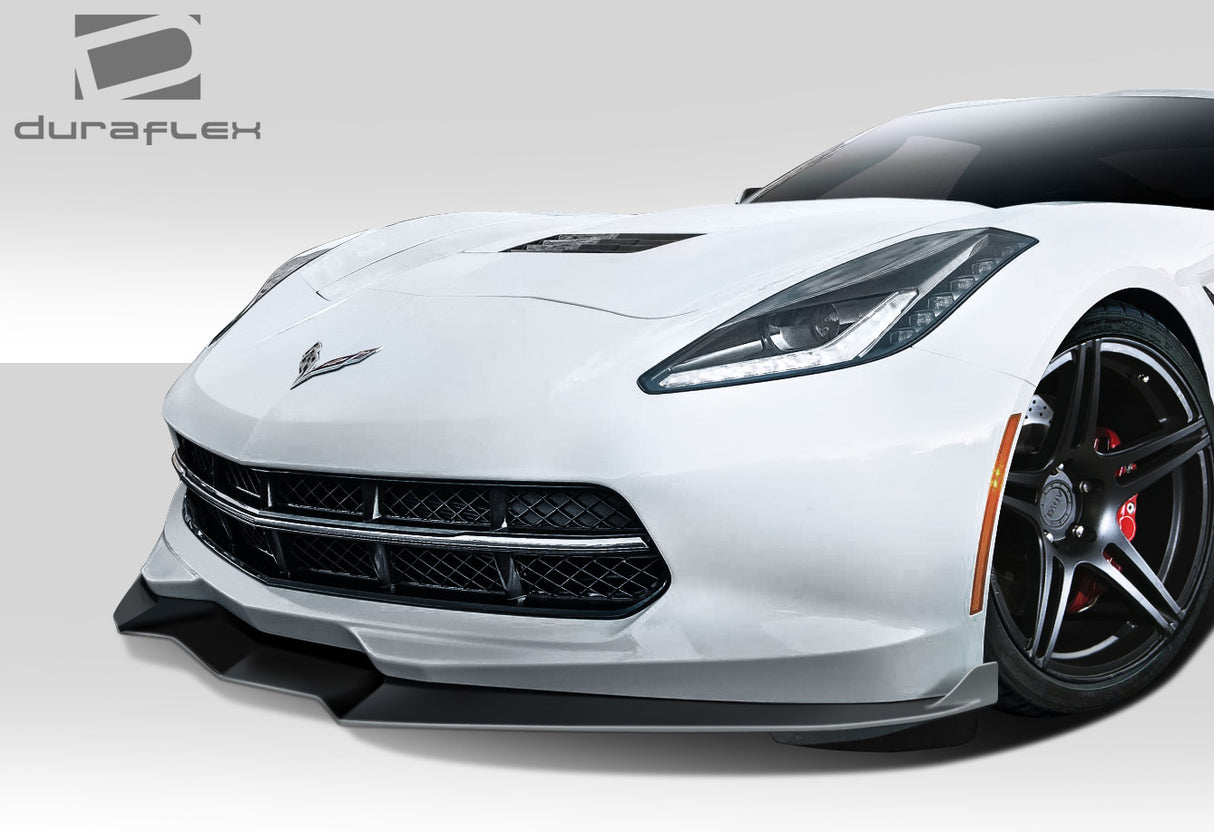 2014-2019 Chevrolet Corvette C7 GT Concept Style Front Lip Spoiler - FRP