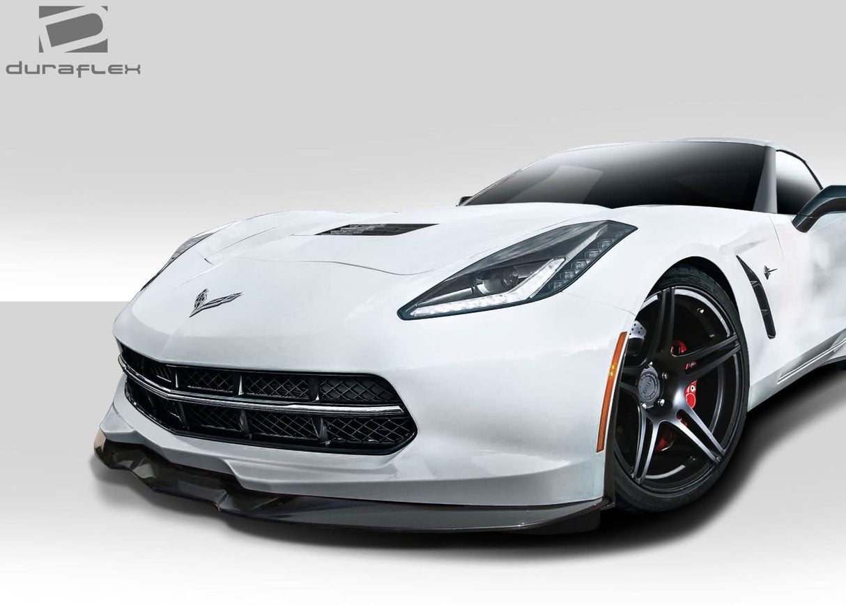 2014-2019 Chevrolet Corvette C7 Apex Style Front Splitter - FRP