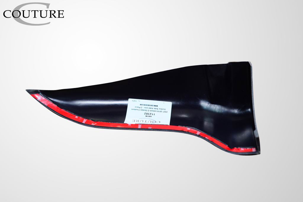 2007-2009 Infiniti G Sedan Couture Polyurethane Vortex Side Add Ons Spat Extensions - 2 Piece (S)