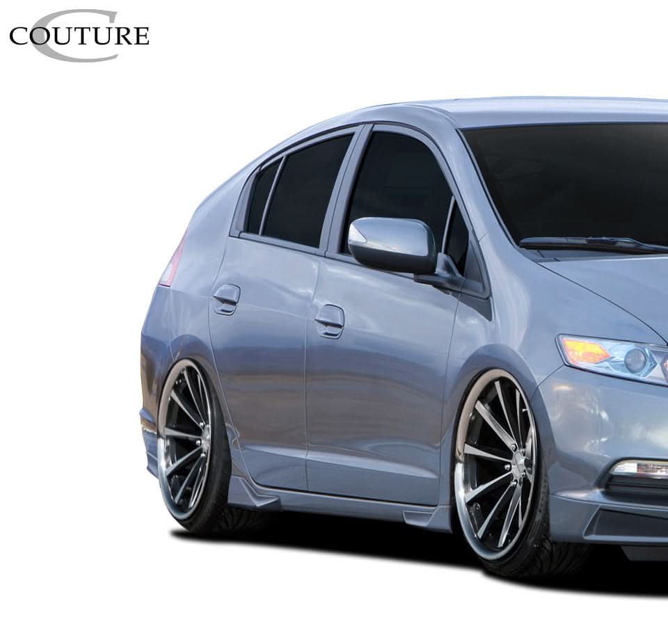 2010-2014 Honda Insight Vortex Style Side Add Ons Spat Extensions