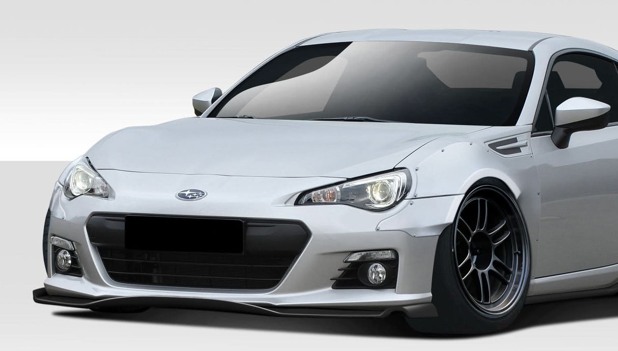 2013-2020 Subaru BRZ GT500 Style Wide Body Front Fender Flares - FRP