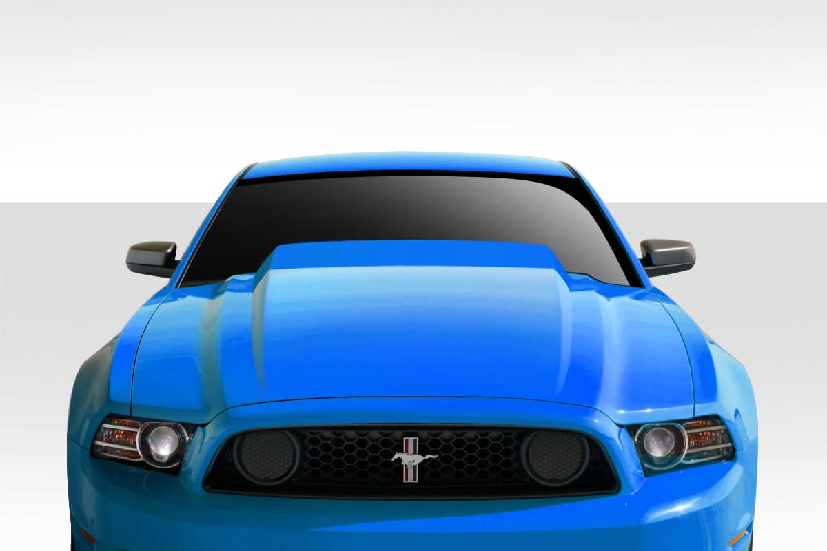 2013-2014 Ford Mustang 4" Cowl Hood - FRP