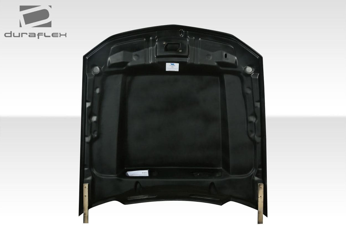 2010-2012 Ford Mustang 4" Cowl Hood - 1 Piece - FRP