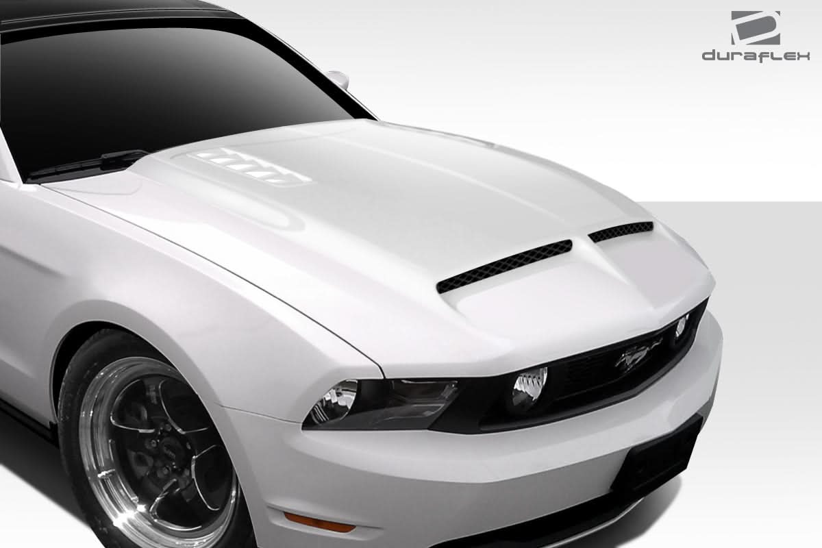2010-2012 Ford Mustang CVX Version 6 Style Hood - FRP