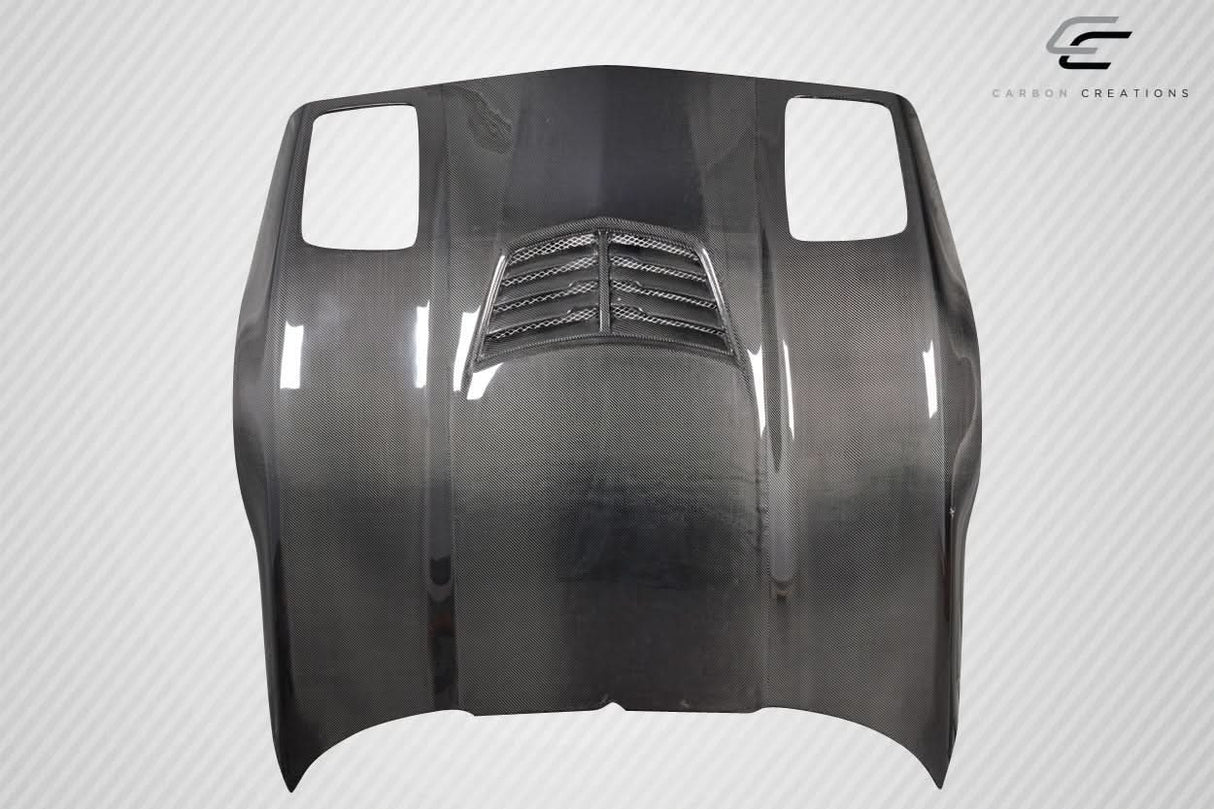 1985-1996 Chevrolet Corvette Stingray Z Style Hood - Carbon Fiber