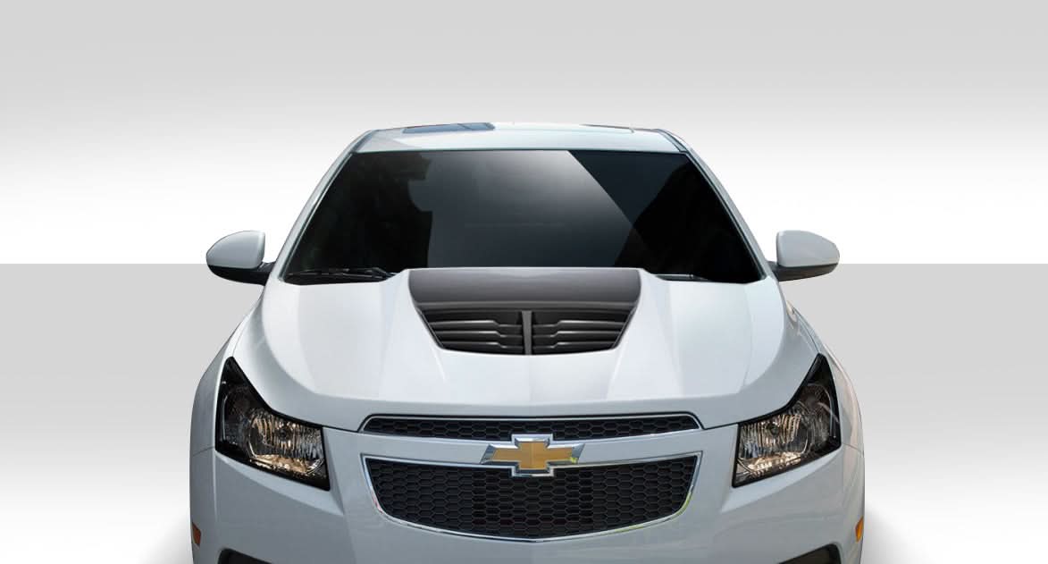 2011-2015 Chevrolet Cruze Stingray Z Style Hood - 1 Piece - FRP