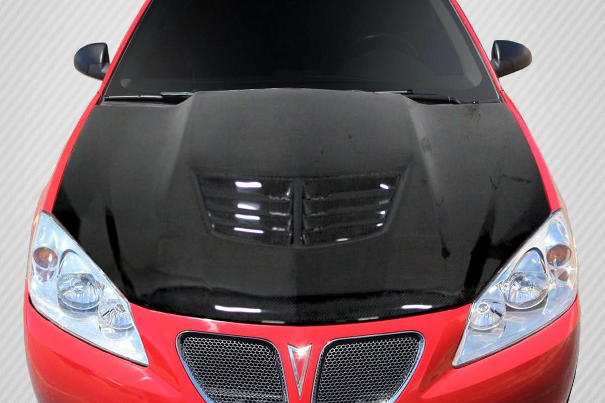 2005-2010 Pontiac G6 Stingray Z Style Hood - Carbon Fiber