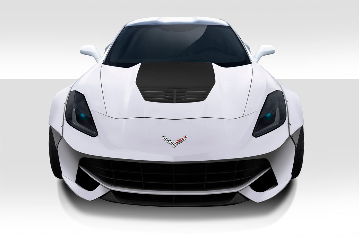 2014-2019 Chevrolet Corvette C7 Duraflex Gran Veloce Wide Body Kit - 8 Piece