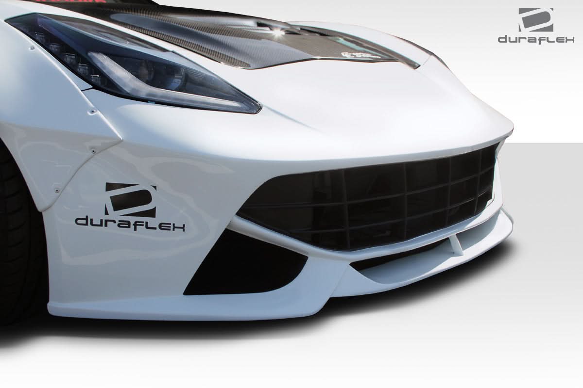 2014-2019 Chevrolet Corvette C7 Gran Veloce Style Front Bumper - FRP