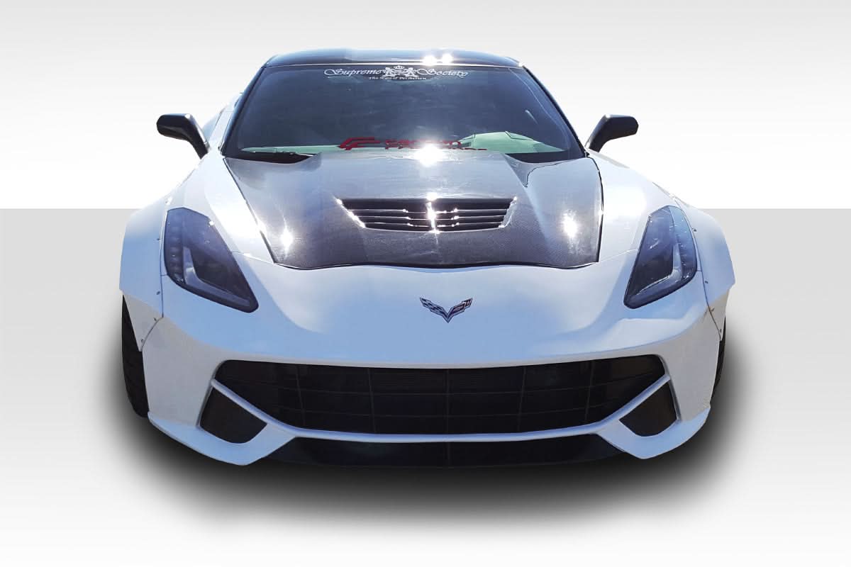 2014-2019 Chevrolet Corvette C7 Gran Veloce Style Front Bumper - FRP